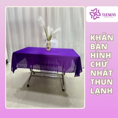 Khăn trải bàn thun siêu DẬP LAI