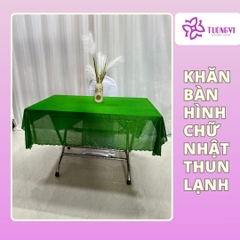 Khăn trải bàn thun siêu DẬP LAI