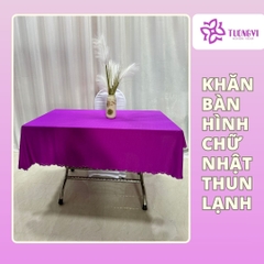 Khăn trải bàn thun siêu DẬP LAI