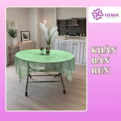 KHĂN TRẢI BÀN REN