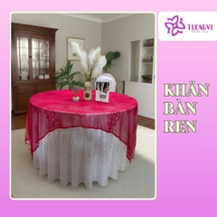 KHĂN TRẢI BÀN REN