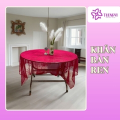 KHĂN TRẢI BÀN REN