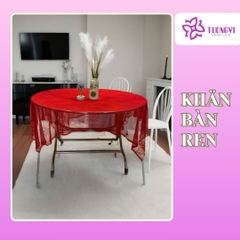 KHĂN TRẢI BÀN REN