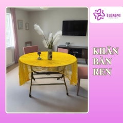 KHĂN TRẢI BÀN REN