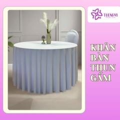 Khăn trải bàn thun gấm