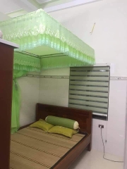 Bộ màn ngủ chống muỗi khoan tường khung vuông cố định inox, vải tuynh lạnh
