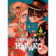 Truyện tranh - Cậu ma nhà xí Hanako - Tập 8 (Tặng kèm lottly cứng)