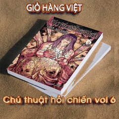 Truyện tranh Chú thuật hồi chiến tập 6 (Tặng kèm obi và thẻ bo góc nhựa)
