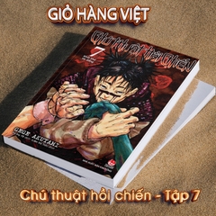 Truyện tranh - Chú Thuật Hồi Chiến Tập 7 - Bản Thường [Tặng Kèm Obi Và Thẻ Bo Góc Nhựa]