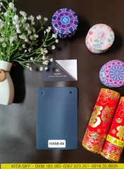 KITA-HAMI-44:-MÀU XANH THAN DARK- BLUE VÂN ĐẾ VẢI