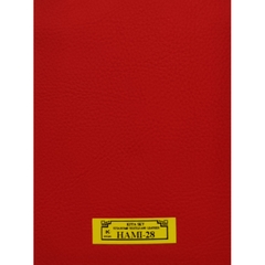 KITA-HAMI-28:-MÀU ĐỎ CAM TƯƠI RED-ORANGE VÂN ĐẾ VẢI