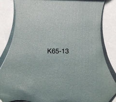 KITA-K65-13:-MÀU XANH BẠC VẢI GIẢ DA VÂN TRƠN