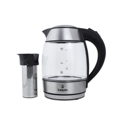 Ấm đun siêu tốc thủy tinh Kalpen KK66 1.8L có lọc trà