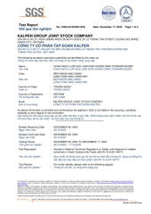 Chảo Inox 304 liền khối phủ Titanium Kalpen Dauer