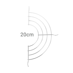 Vỉ gác chảo Inox Kalpen size 18-20-24-26-28cm