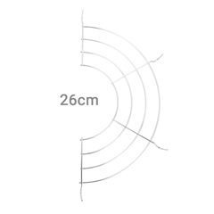 Vỉ gác chảo Inox Kalpen size 18-20-24-26-28cm