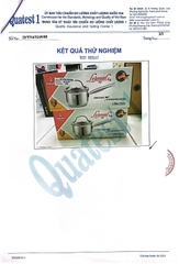 Quánh Inox chống dính 5 lớp đáy miệng rót Kalpen Lermat L14 14cm
