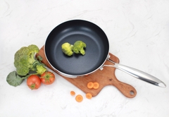 Chảo Inox 304 liền khối chống dính Daikin Kalpen Kazler