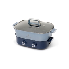 Bếp lẩu nướng hai ngăn tháo rời Kalpen PP66 6.5L