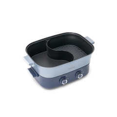 Bếp lẩu nướng hai ngăn tháo rời Kalpen PP66 6.5L