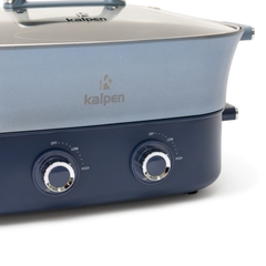 Bếp lẩu nướng hai ngăn tháo rời Kalpen PP66 6.5L