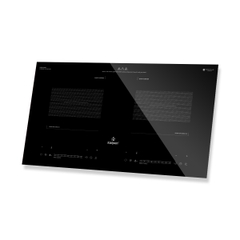 Bếp từ đôi Kalpen IK6 4000W kính viền nhôm