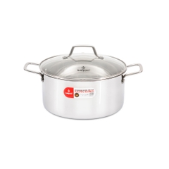 Bộ 3 nồi Inox 304 liền khối Kalpen Schritt SC1 16-20-24cm