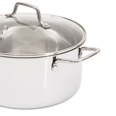 Bộ 3 nồi Inox 304 liền khối Kalpen Schritt SC1 16-20-24cm