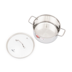 Bộ 3 nồi Inox 304 liền khối Kalpen Schritt SC1 16-20-24cm