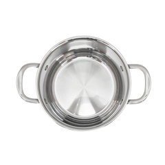 Bộ nồi chảo 4 món Inox 304 liền khối Kalpen Kampfer KF2 16-20-24 chảo 26cm