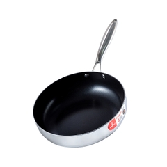 Bộ nồi chảo 4 món Inox 304 liền khối Kalpen Kampfer KF2 16-20-24 chảo 26cm