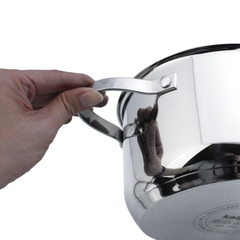 Bộ 3 nồi Inox 5 lớp đáy Kalpen Lermat L1 16-20-24cm