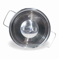 Bộ 3 nồi Inox 5 lớp đáy Kalpen Mendy MD1 16-20-24cm