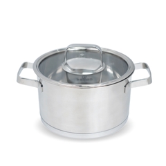 Bộ 3 nồi Inox 5 lớp đáy Kalpen Mendy MD1 16-20-24cm