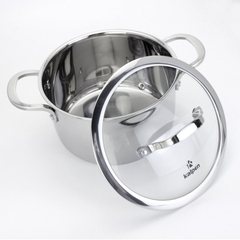 Bộ 3 nồi Inox 304 liền khối Kalpen Kazler KZ1 16-20-24cm