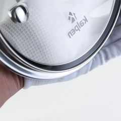 Bộ 3 nồi Inox 304 liền khối Kalpen Kazler KZ1 16-20-24cm