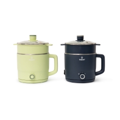 Ca lẩu điện mini có khay hấp Kalpen P6 1.8L