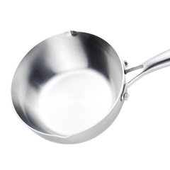 Chảo Inox 304 liền khối miệng rót Kalpen Lager