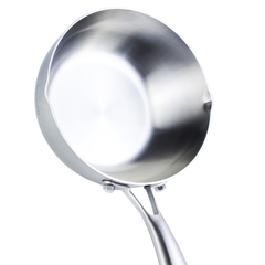 Chảo Inox 304 liền khối miệng rót Kalpen Lager