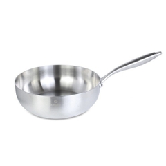 Chảo Inox 304 liền khối miệng rót Kalpen Lager