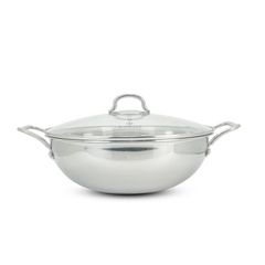 Chảo xào Inox 304 liền khối Kalpen Lager