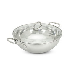 Chảo xào Inox 304 liền khối Kalpen Lager