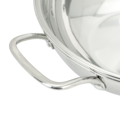 Chảo xào Inox 304 liền khối Kalpen Lager