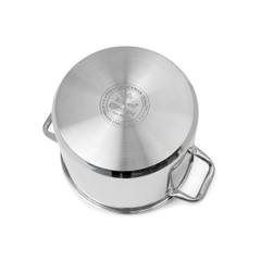 Bộ 3 nồi Inox 5 lớp đáy thành cao Kalpen Glanzer GL1 18-20-24cm