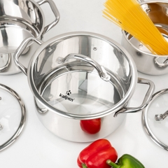 Nồi Inox 5 lớp đáy Kalpen Glanzer