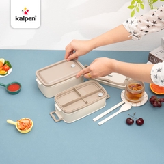 Hộp cơm 2 tầng Inox 304 Kalpen AR10 1.9L