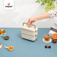Hộp cơm 2 tầng Inox 304 Kalpen AR10 1.9L