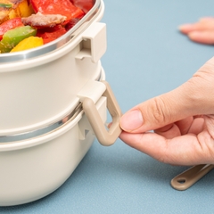 Hộp cơm 3 tầng Inox 304 Kalpen AR11 2.1L