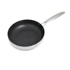 Bộ nồi chảo 5 món Inox 304 liền khối Kalpen Kampfer KF3 16-20-24 chảo 24cm