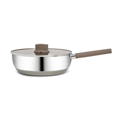 Chảo Inox 304 liền khối phủ Titanium Kalpen Shield